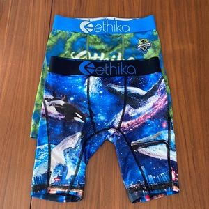 Boys ethika boxer briefs, bought a size too small for my son.